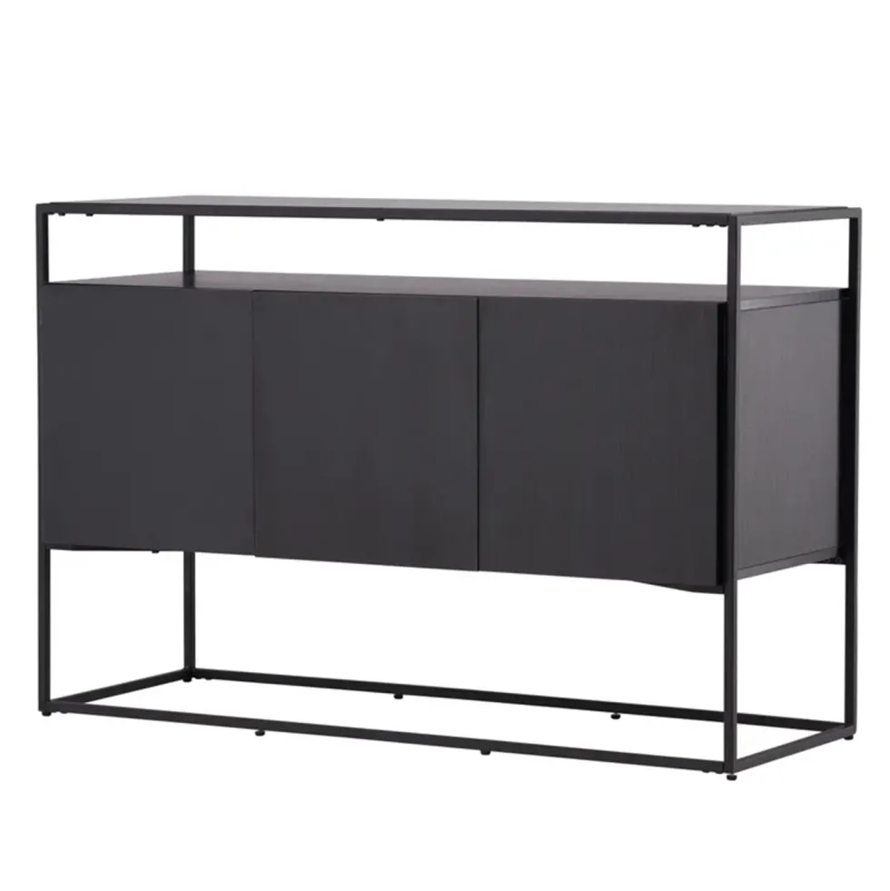 Venture Home Kingsport Skåp 45 x 80 x 120 cmSvart