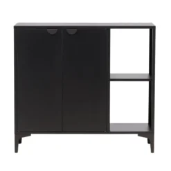 Venture Home Piring skåp svart 42 x 100 x 110 cm