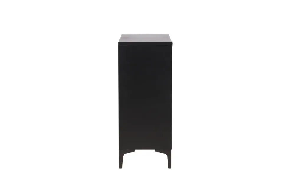Venture Home Piring skåp svart 42 x 100 x 110 cm
