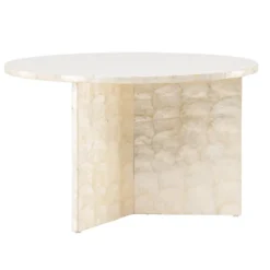 Venture Home Smögen Soffbord Ø70 Beige