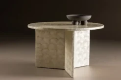 Venture Home Smögen Soffbord Ø70 Beige