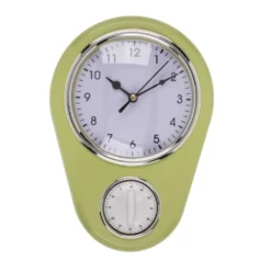 Väggklocka med timerfunktion