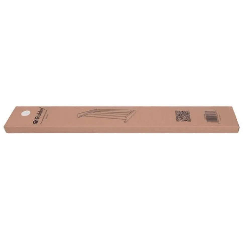 Väggmonterad klädtork 80 cm vikbar aluminium 20 kg belastning