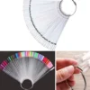Visningstippar med Ring - 50 St Display prov för Nagellack - Nail Swatch Sticks