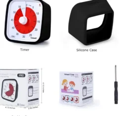 Visuell Timer 60min - klassrum skola för barn