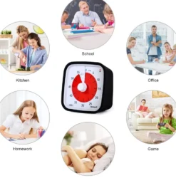 Visuell Timer 60min - klassrum skola för barn
