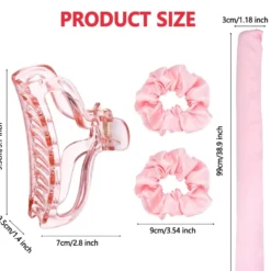 Värmefri hårlockare / Heatless curls för lockigt hår