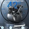 WAVORYX Air1 Pro Trådlösa Hörlurar Bluetooth 5.4 – Hybrid ANC, 6 Mics ENC, Hi-Res Ljud & 40h Batteritid Appstöd EQ