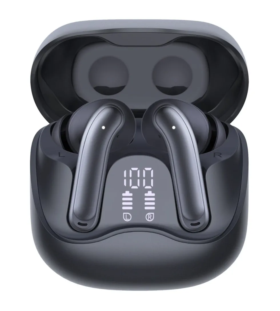 WAVORYX Air1 Pro Trådlösa Hörlurar Bluetooth 5.4 – Hybrid ANC, 6 Mics ENC, Hi-Res Ljud & 40h Batteritid Appstöd EQ