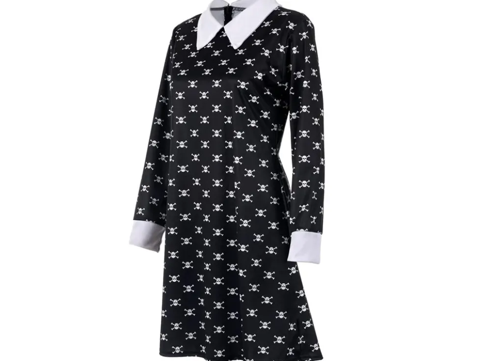 Wednesday Addams klänning för barn 125–135 cm