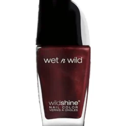 Wet n Wild Wild Shine Nail Color Burgundy Frost