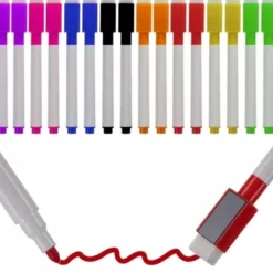 Whiteboardpennor i flera färger