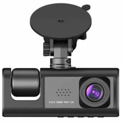 WIFI Bil Dash Cam HD 1080P Fram/Inuti/Bakre 3 Linser Bil DVR Parkeringsinspelare