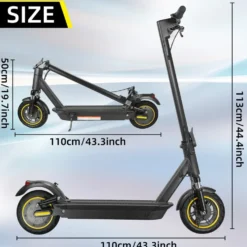 W4MAX 2025 KickScooter Elsparkcykel 33km/h elcykel scooter kickbike