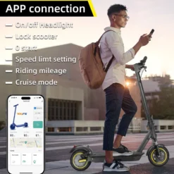 W4MAX 2025 KickScooter Elsparkcykel 33km/h elcykel scooter kickbike