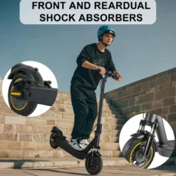 W4MAX 2025 KickScooter Elsparkcykel 33km/h elcykel scooter kickbike