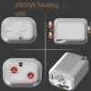 2500W Ångrengörare – Handhållen Steam Cleaner för Kök, Grill & Hem, ångtvättmaskin städa gör rent hemma