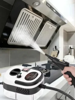 2500W Ångrengörare – Handhållen Steam Cleaner för Kök, Grill & Hem, ångtvättmaskin städa gör rent hemma