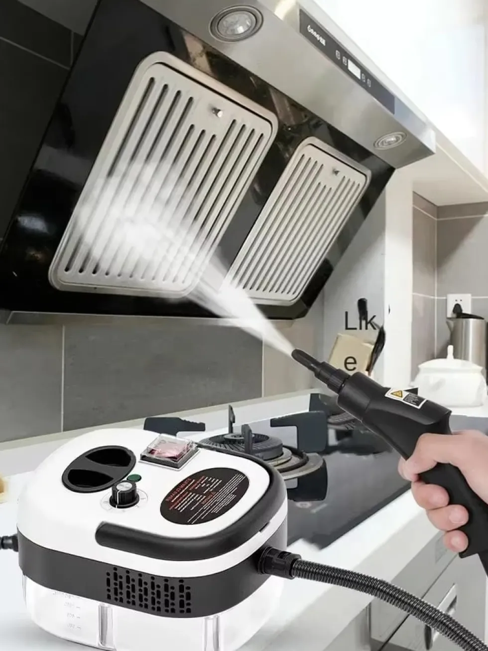 2500W Ångrengörare – Handhållen Steam Cleaner för Kök, Grill & Hem, ångtvättmaskin städa gör rent hemma
