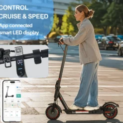 W4PLUS 2025 KickScooter Elsparkcykel 30km/h elcykel scooter kickbike