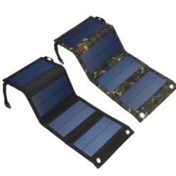 20W Vikbar Solpanel Bärbar Kraftstation Generator USB - laddare