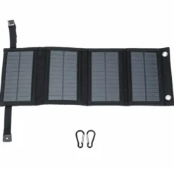 20W Vikbar Solpanel Bärbar Kraftstation Generator USB - laddare