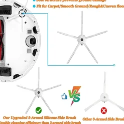 Xiaomi Dammsugartillbehör 22 delar Roborock S5 Max/S6 Pure/S6 MAXV/S50/S51/S55/S5/S60/S65/S6