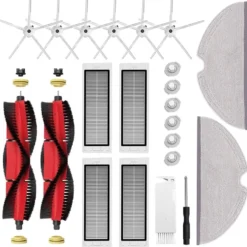 Xiaomi Dammsugartillbehör 22 delar Roborock S5 Max/S6 Pure/S6 MAXV/S50/S51/S55/S5/S60/S65/S6