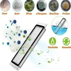 Xiaomi Dammsugartillbehör 22 delar Roborock S5 Max/S6 Pure/S6 MAXV/S50/S51/S55/S5/S60/S65/S6