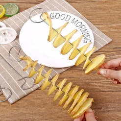 4x Tornado Potato - Potato Twister Potatisspiral för Viral Potatis