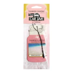 Yankee Candle Car Jar Air Freshener Pink Sands