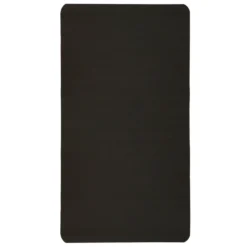 Yogamatta träningsmatta 185x83x1,5 cm halkfri med bärväska svart