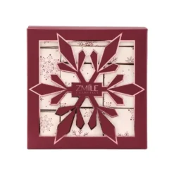 Zmile Cosmetics Beauty Advent Calendar Snowflake Puzzle Cube Cherry Red
