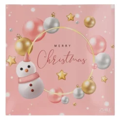 Zmile Cosmetics Beauty Advent Calendar Square Snowman