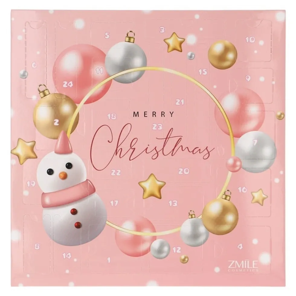 Zmile Cosmetics Beauty Advent Calendar Square Snowman