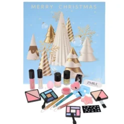 Zmile Cosmetics Beauty Advent Calendar Square '3D Christmas Trees'