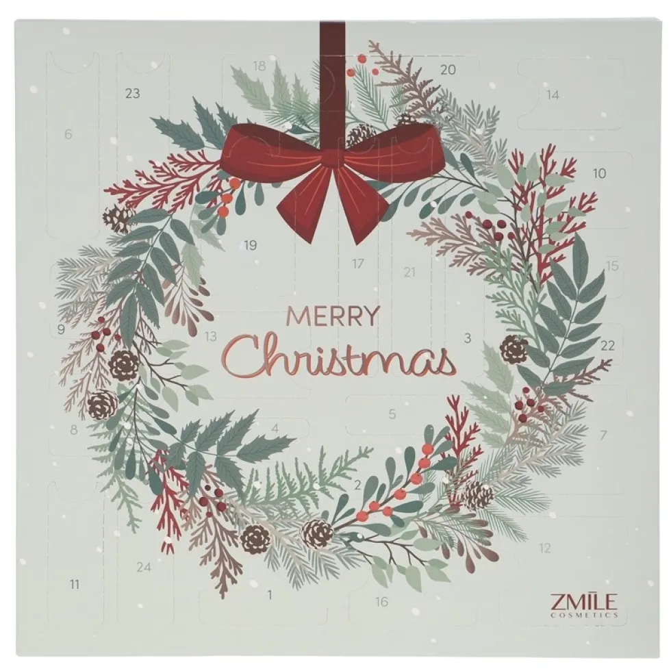 Zmile Cosmetics Beauty Advent Calendar Square Jingle And Glow