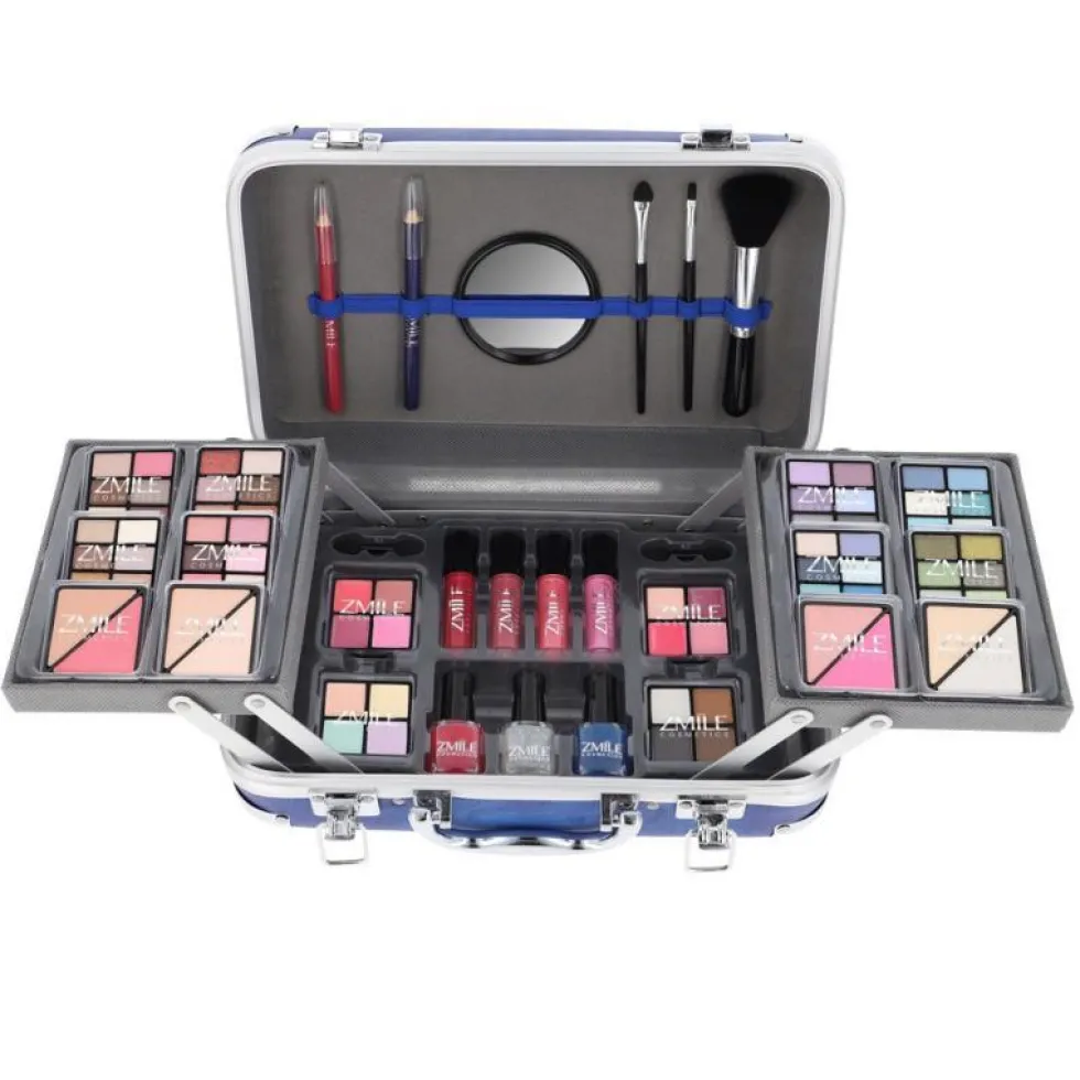 Zmile Cosmetics Makeup Box Traveller Blue Vegan