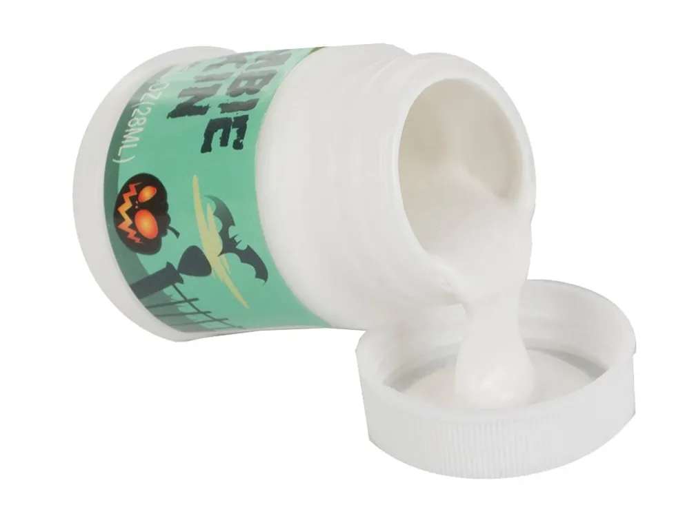 Zombie makeup-bas vit 28 ml för sår/ärr specialeffekter Halloween