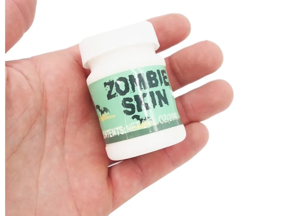 Zombie makeup-bas vit 28 ml för sår/ärr specialeffekter Halloween